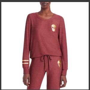 CHASER PRINTED CREW NECK SWEATSHIRT